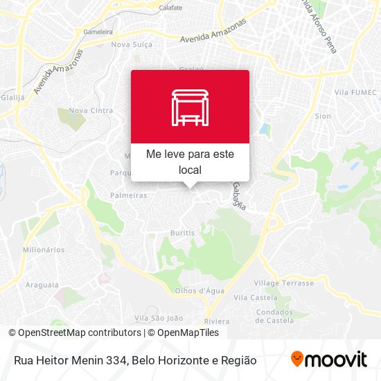Rua Heitor Menin 334 mapa