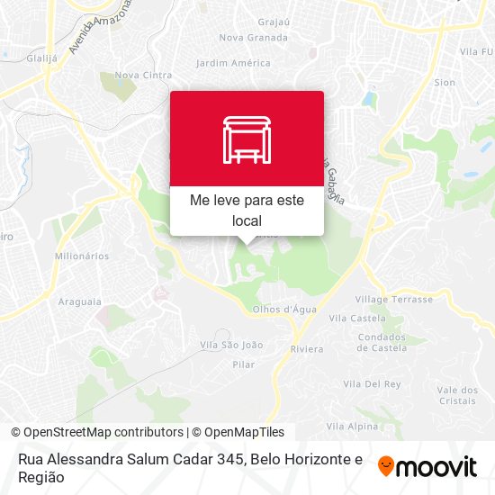 Rua Alessandra Salum Cadar 345 mapa