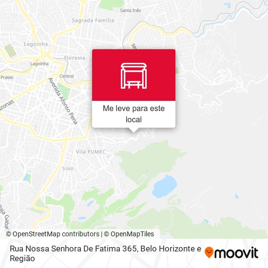 Rua Nossa Senhora De Fatima 365 mapa