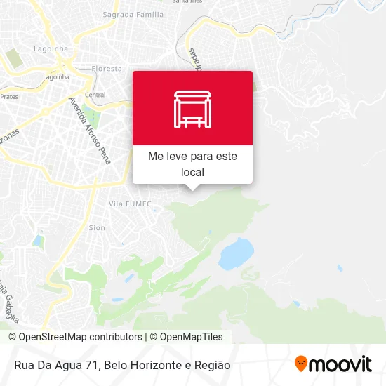 Rua Da Agua 71 mapa
