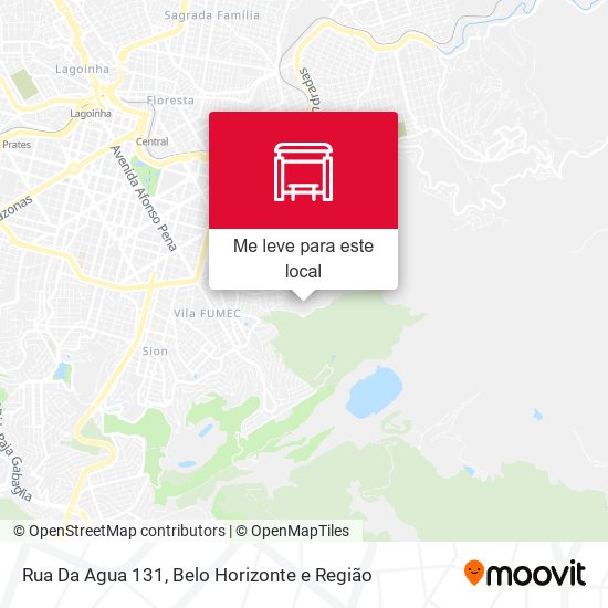 Rua Da Agua 131 mapa
