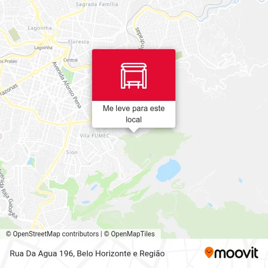 Rua Da Agua 196 mapa