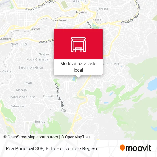 Rua Principal 308 mapa