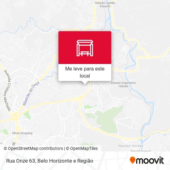 Rua Onze 63 mapa