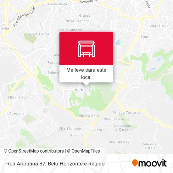 Rua Aripuana 87 mapa