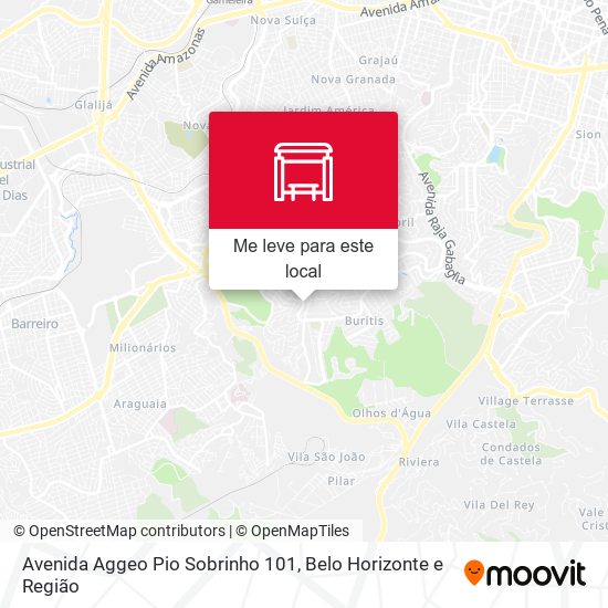 Avenida Aggeo Pio Sobrinho 101 mapa