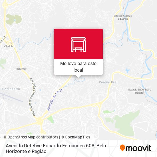 Avenida Detetive Eduardo Fernandes 608 mapa