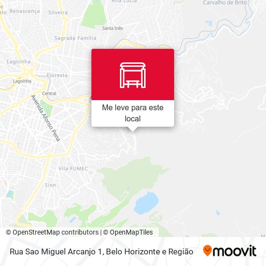 Rua Sao Miguel Arcanjo 1 mapa