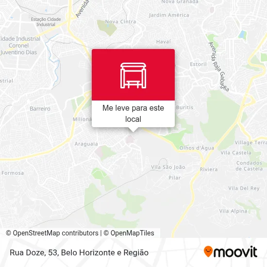 Rua Doze, 53 mapa