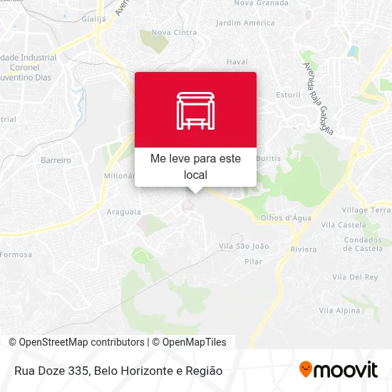 Rua Doze 335 mapa