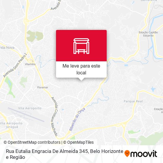 Rua Eutalia Engracia De Almeida 345 mapa