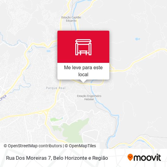 Rua Dos Moreiras 7 mapa