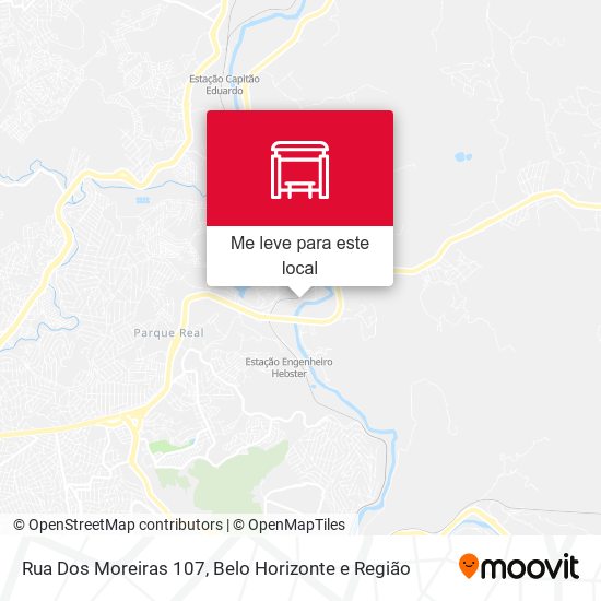 Rua Dos Moreiras 107 mapa