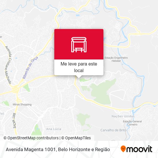 Avenida Magenta 1001 mapa