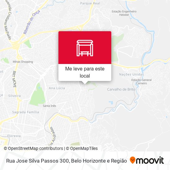 Rua Jose Silva Passos 300 mapa