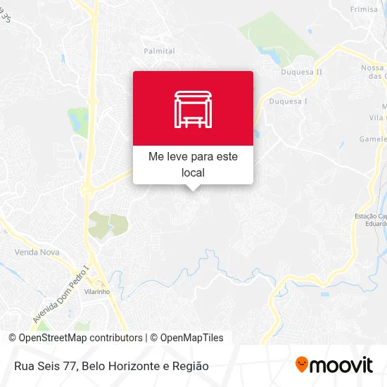 Rua Seis 77 mapa