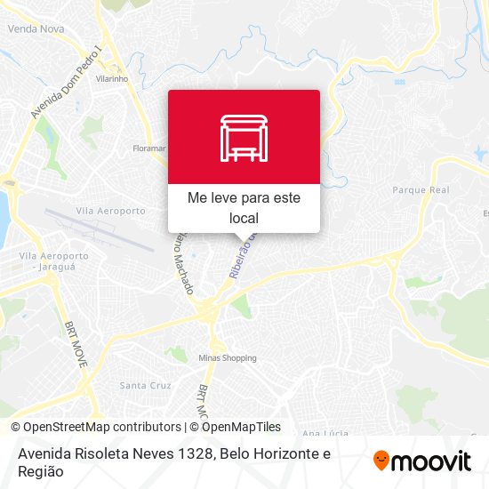 Avenida Risoleta Neves 1328 mapa
