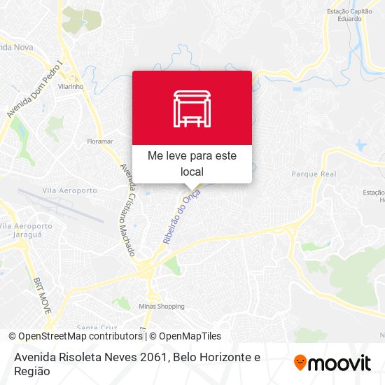 Avenida Risoleta Neves 2061 mapa