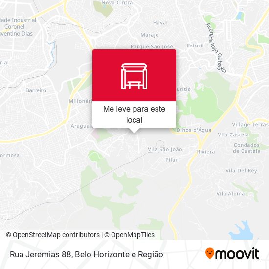 Rua Jeremias 88 mapa