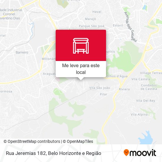 Rua Jeremias 182 mapa