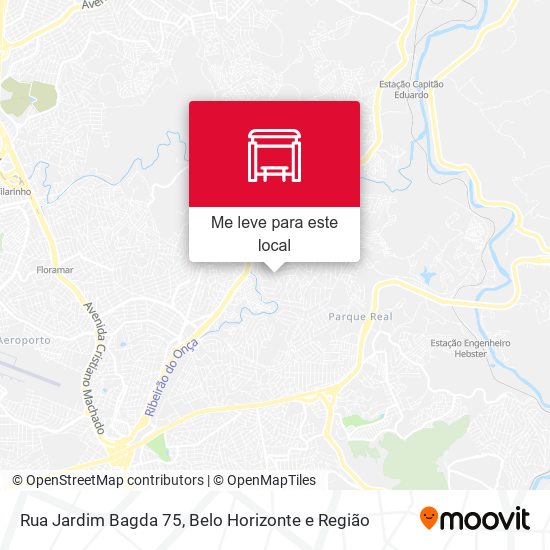 Rua Jardim Bagda 75 mapa