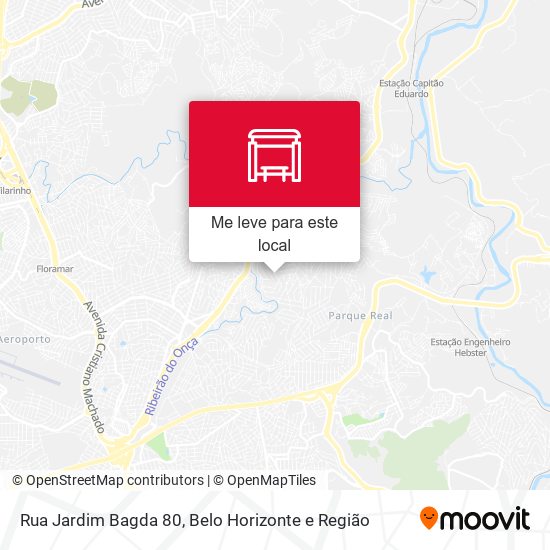 Rua Jardim Bagda 80 mapa