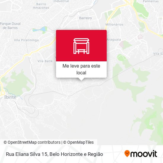 Rua Eliana Silva 15 mapa