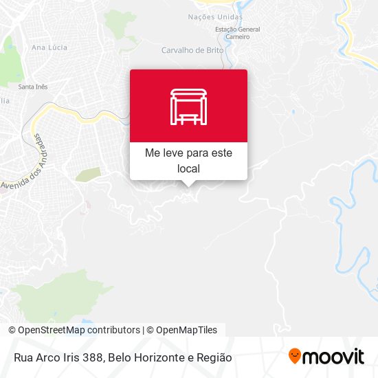 Rua Arco Iris 388 mapa