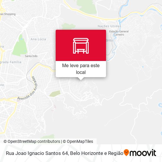 Rua Joao Ignacio Santos 64 mapa