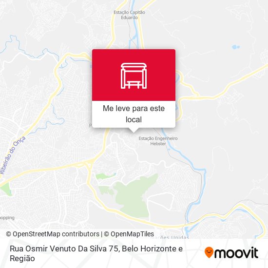 Rua Osmir Venuto Da Silva 75 mapa