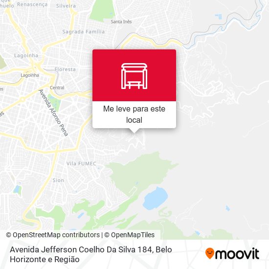 Avenida Jefferson Coelho Da Silva 184 mapa