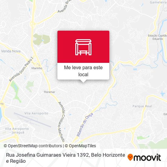 Rua Josefina Guimaraes Vieira 1392 mapa