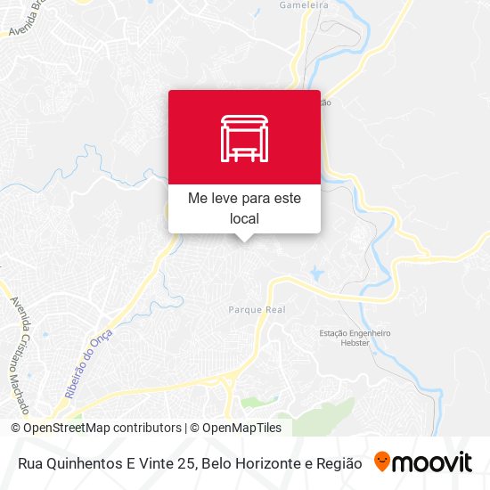 Rua Quinhentos E Vinte 25 mapa