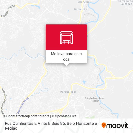 Rua Quinhentos E Vinte E Seis 85 mapa