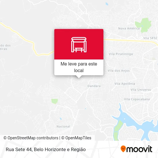 Rua Sete 44 mapa