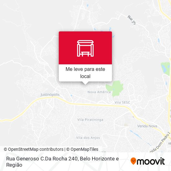 Rua Generoso C.Da Rocha 240 mapa