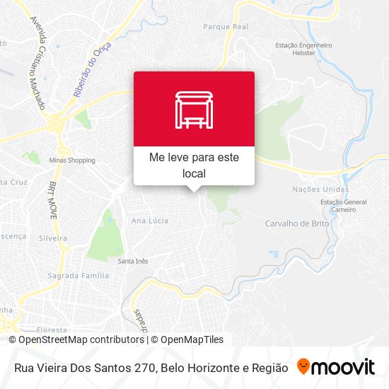 Rua Vieira Dos Santos 270 mapa