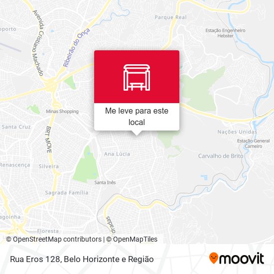 Rua Eros 128 mapa