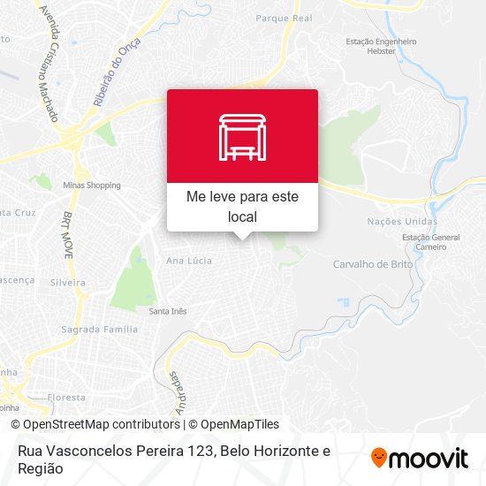 Rua Vasconcelos Pereira 123 mapa
