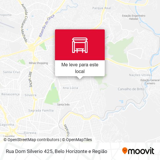 Rua Dom Silverio 425 mapa