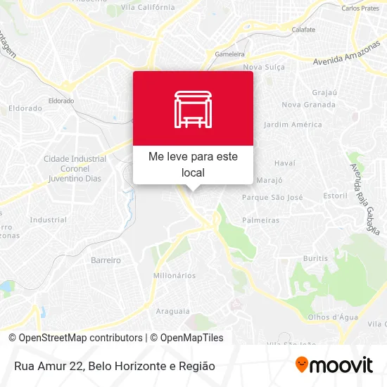 Rua Amur 22 mapa