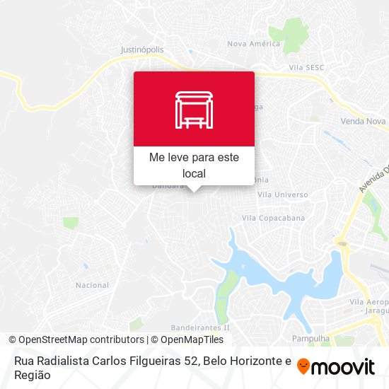 Rua Radialista Carlos Filgueiras 52 mapa