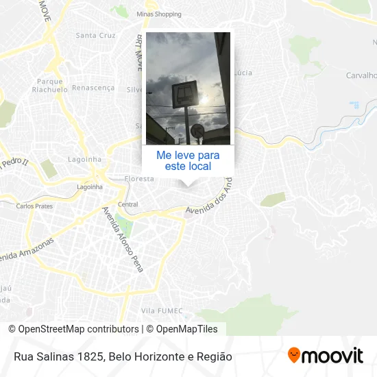 Rua Salinas 1825 mapa