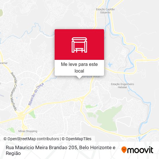 Rua Mauricio Meira Brandao 205 mapa