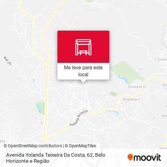 Avenida Yolanda Teixeira Da Costa, 62 mapa