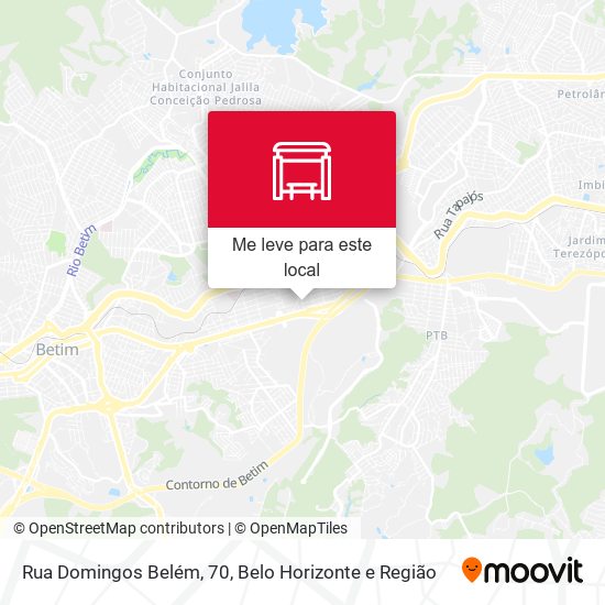 Rua Domingos Belém, 70 mapa