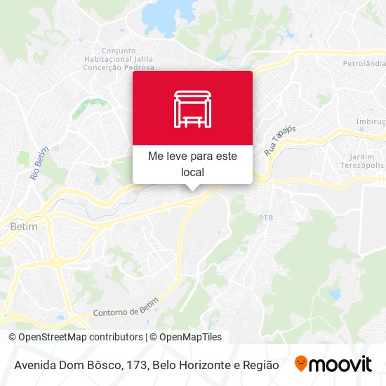 Avenida Dom Bôsco, 173 mapa