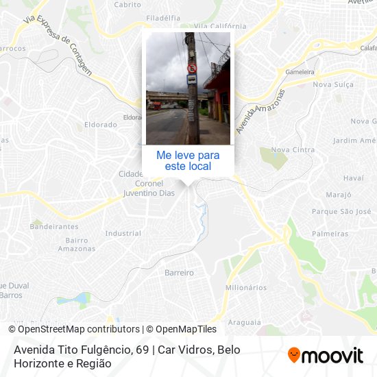 Avenida Tito Fulgêncio, 69 | Car Vidros mapa