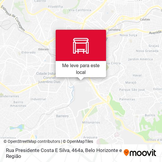 Rua Presidente Costa E Silva, 464a mapa