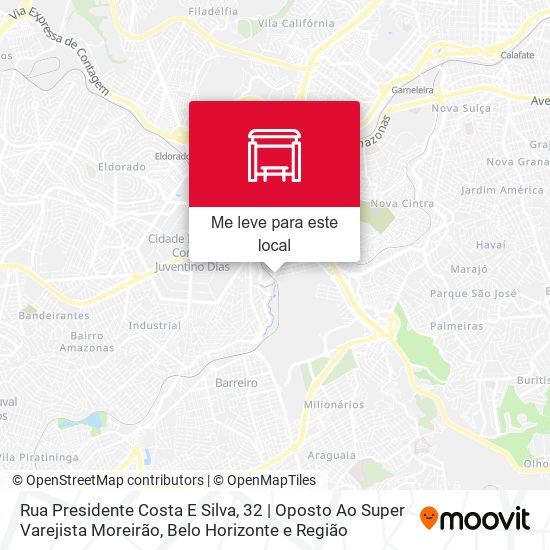 Rua Presidente Costa E Silva, 32 | Oposto Ao Super Varejista Moreirão mapa